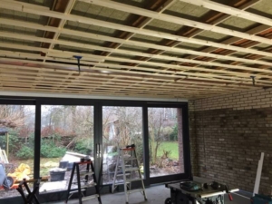 BOAH- verbouw-nieuw plafond en gevel