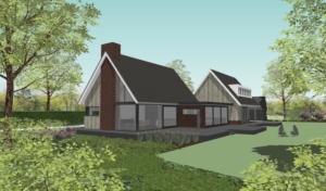voorgevel tuinzijde